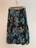 Black floral skirt(30-40inch)