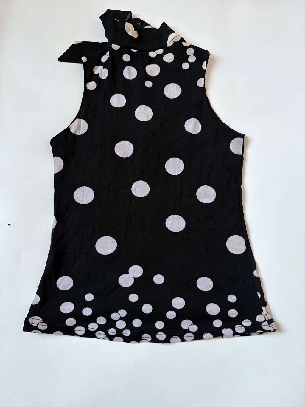 polka dot halter neck ( 30-32inch)