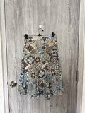 Gina Laura printed flare skirt(33inch)
