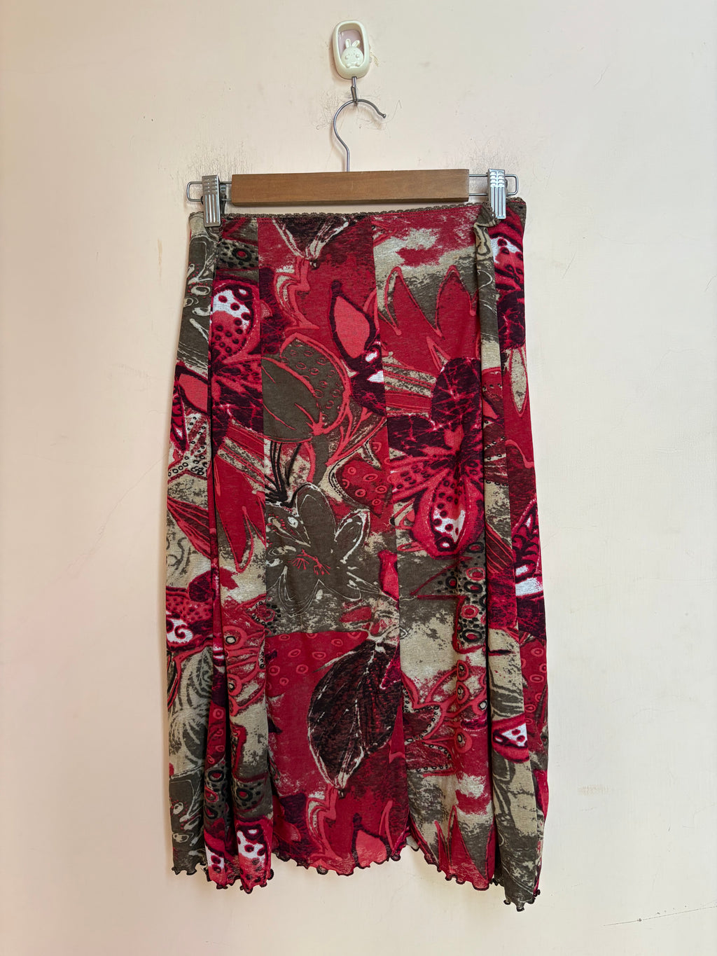 Via/appia floral skirt(34 inch)