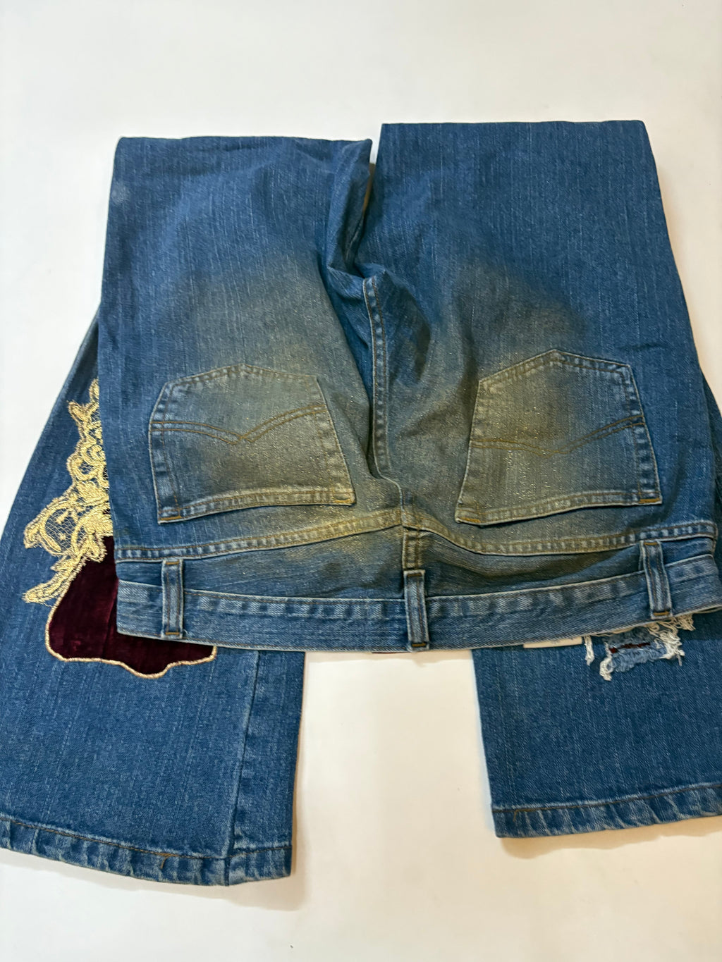 WOODSTOCK low rise jeans(32 inch)