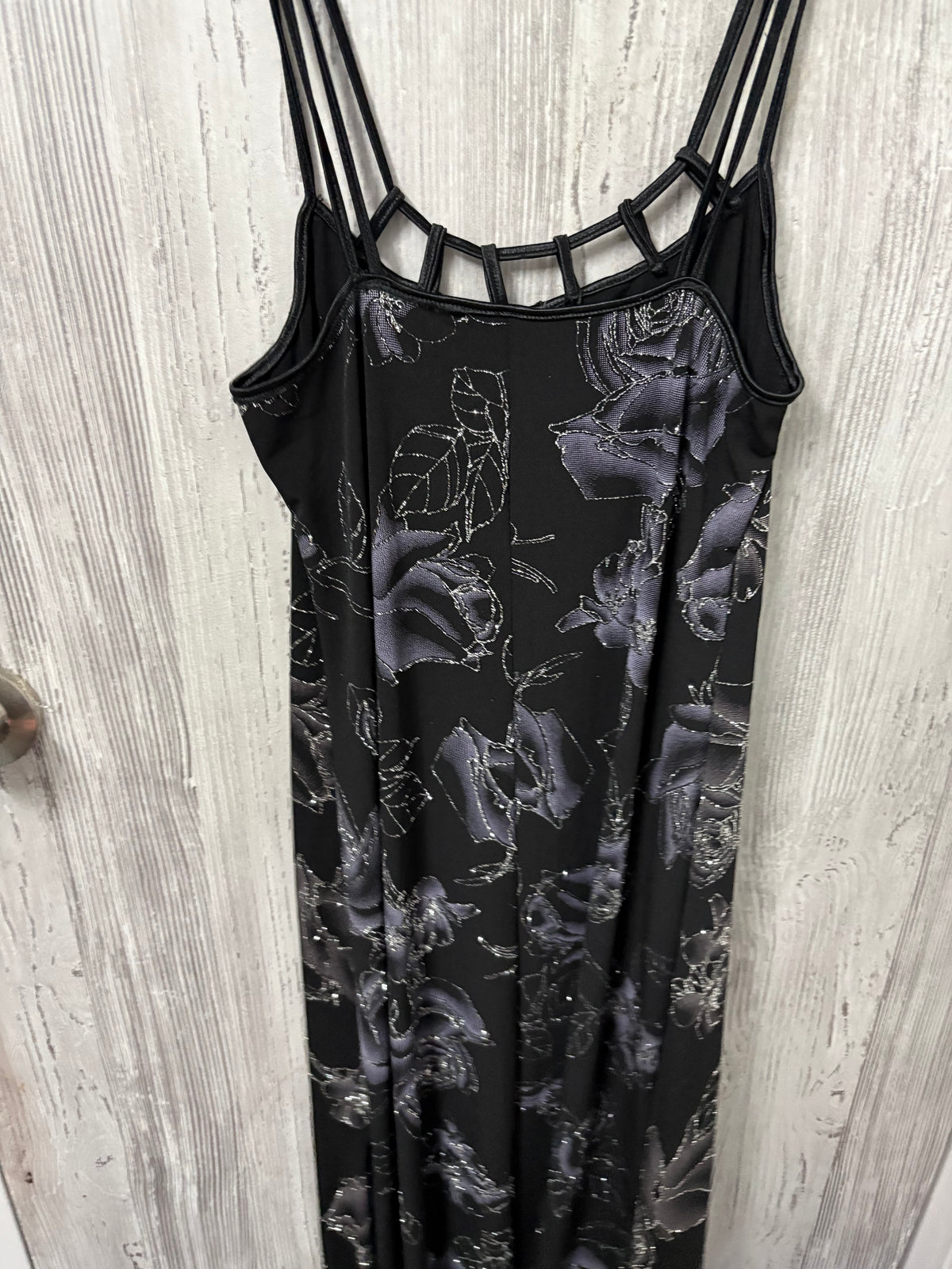 black rose sparkly dress (34-36inch)