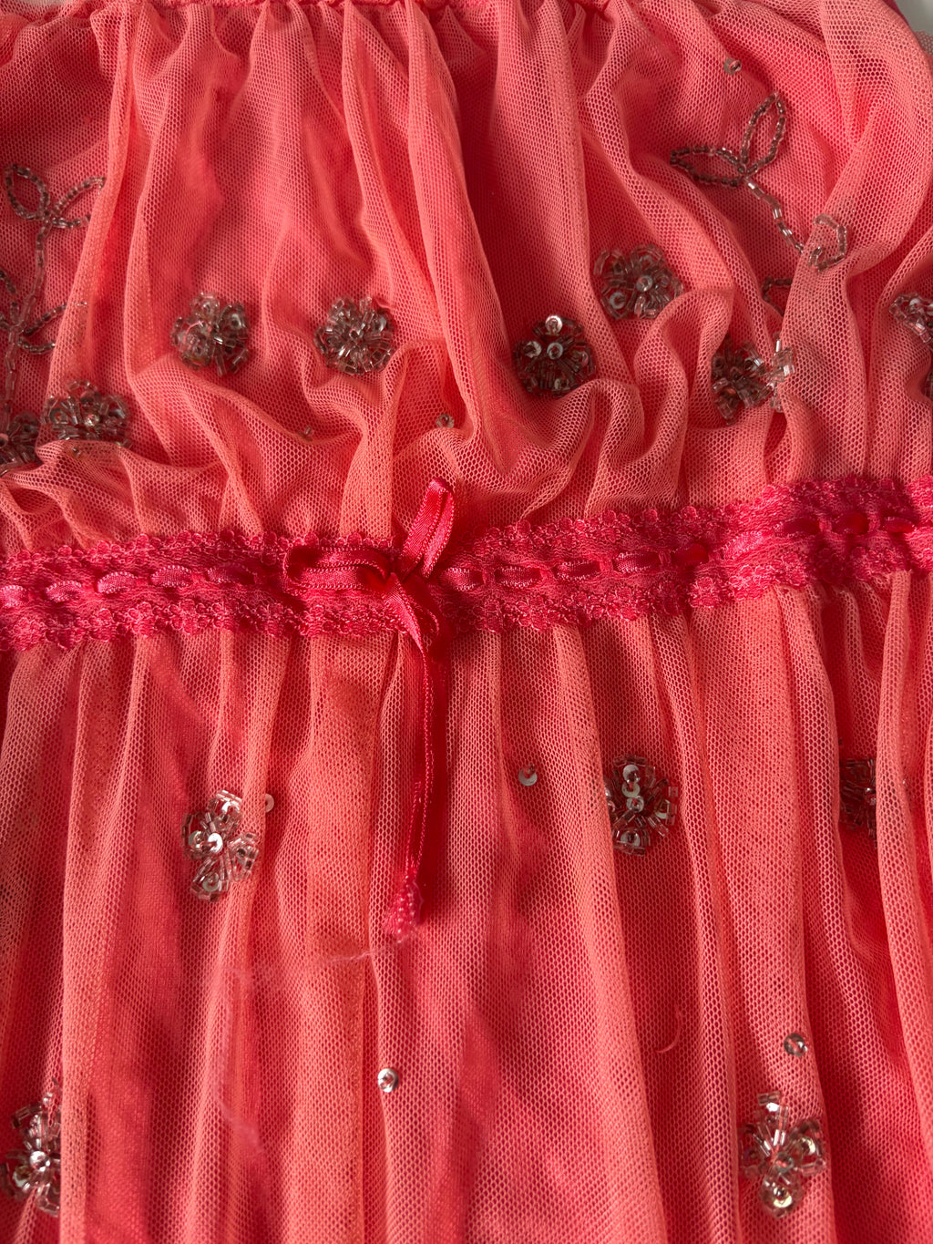 Pink shiny top(32 inch)