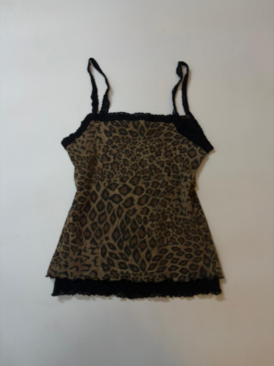 Design cheetah top(32-36 inch)