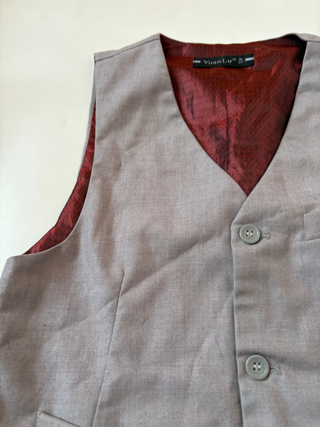 YuanLu grey vest(30 inch)