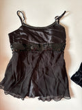 black sequin top ( 32-34inch)