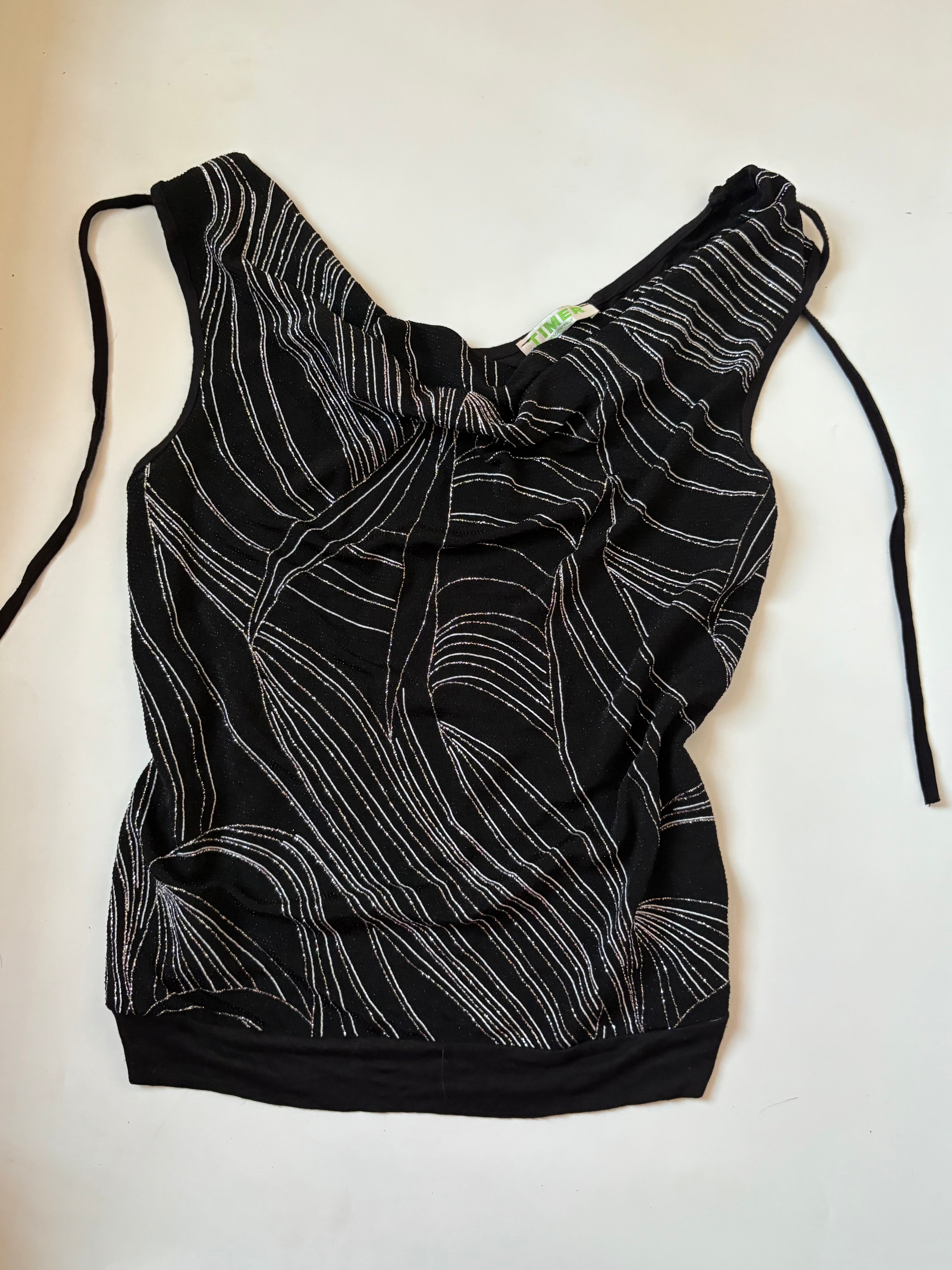 shimmery cowl neck top (38-40inch)