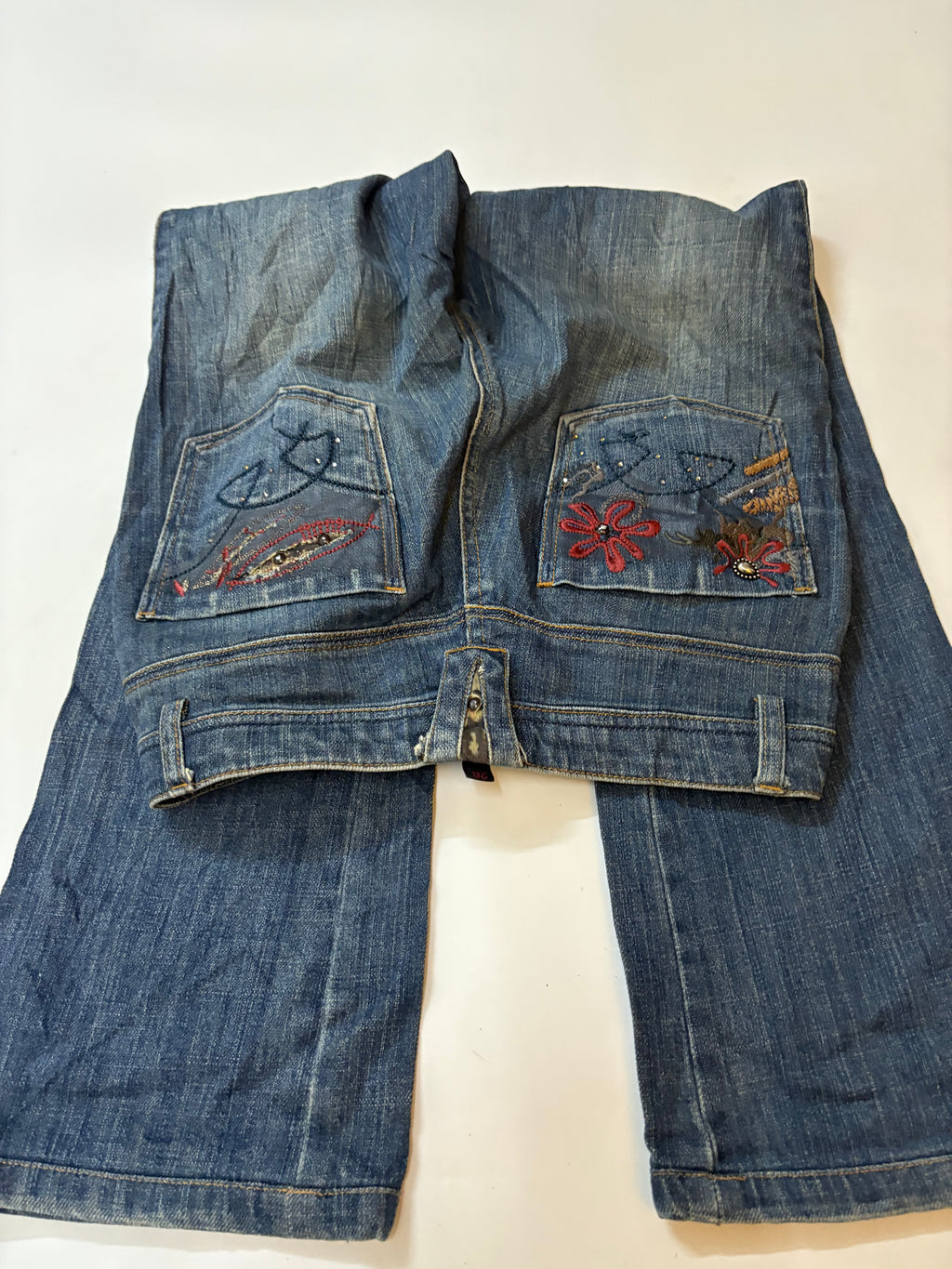 MICROO low rise jeans(26 inch)