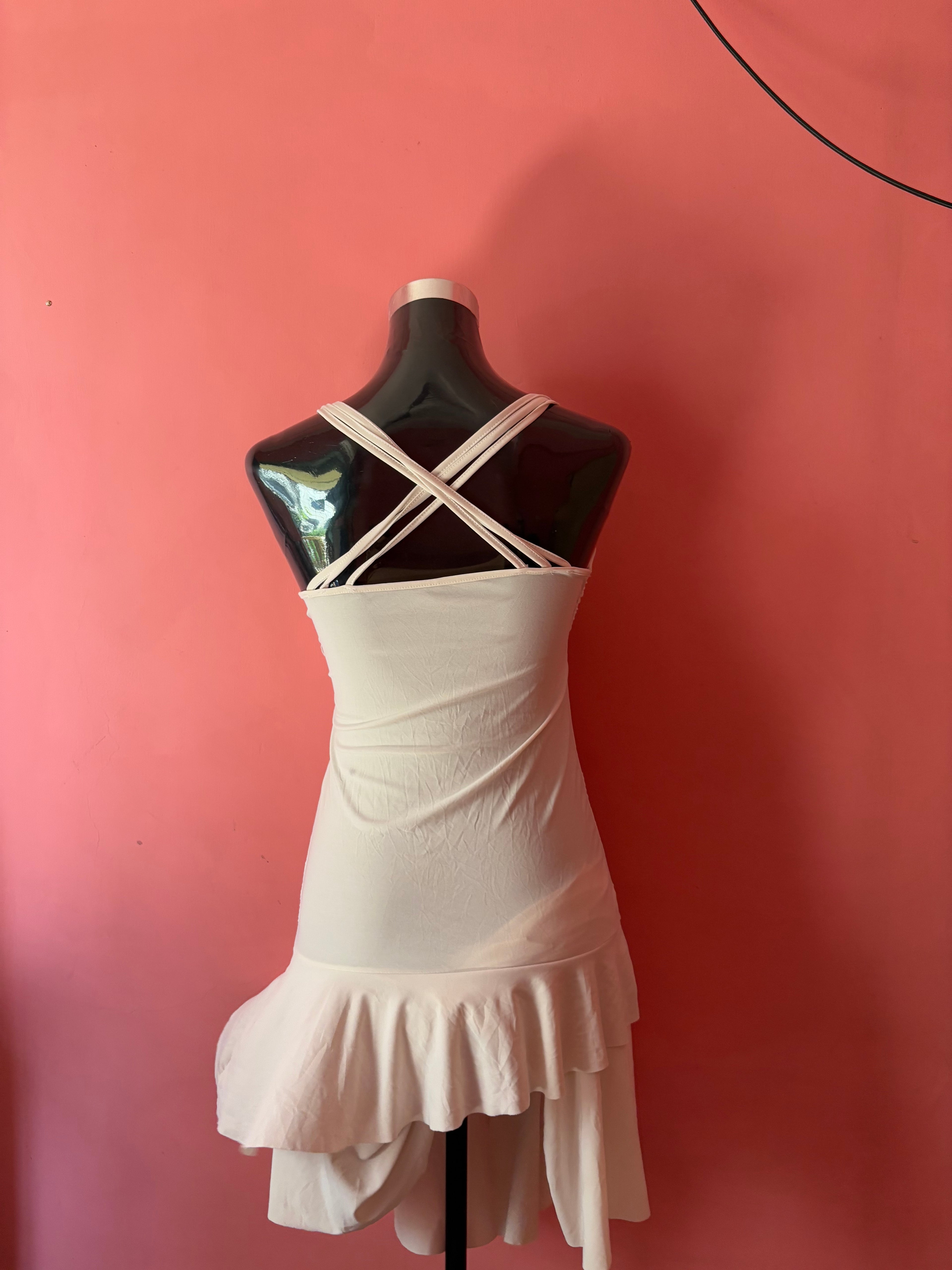 White flowy dress(28-34 inch)
