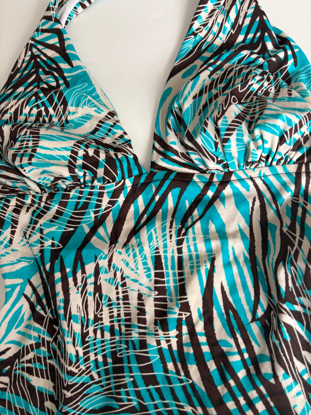 Y2K halter blue top(28 inch)