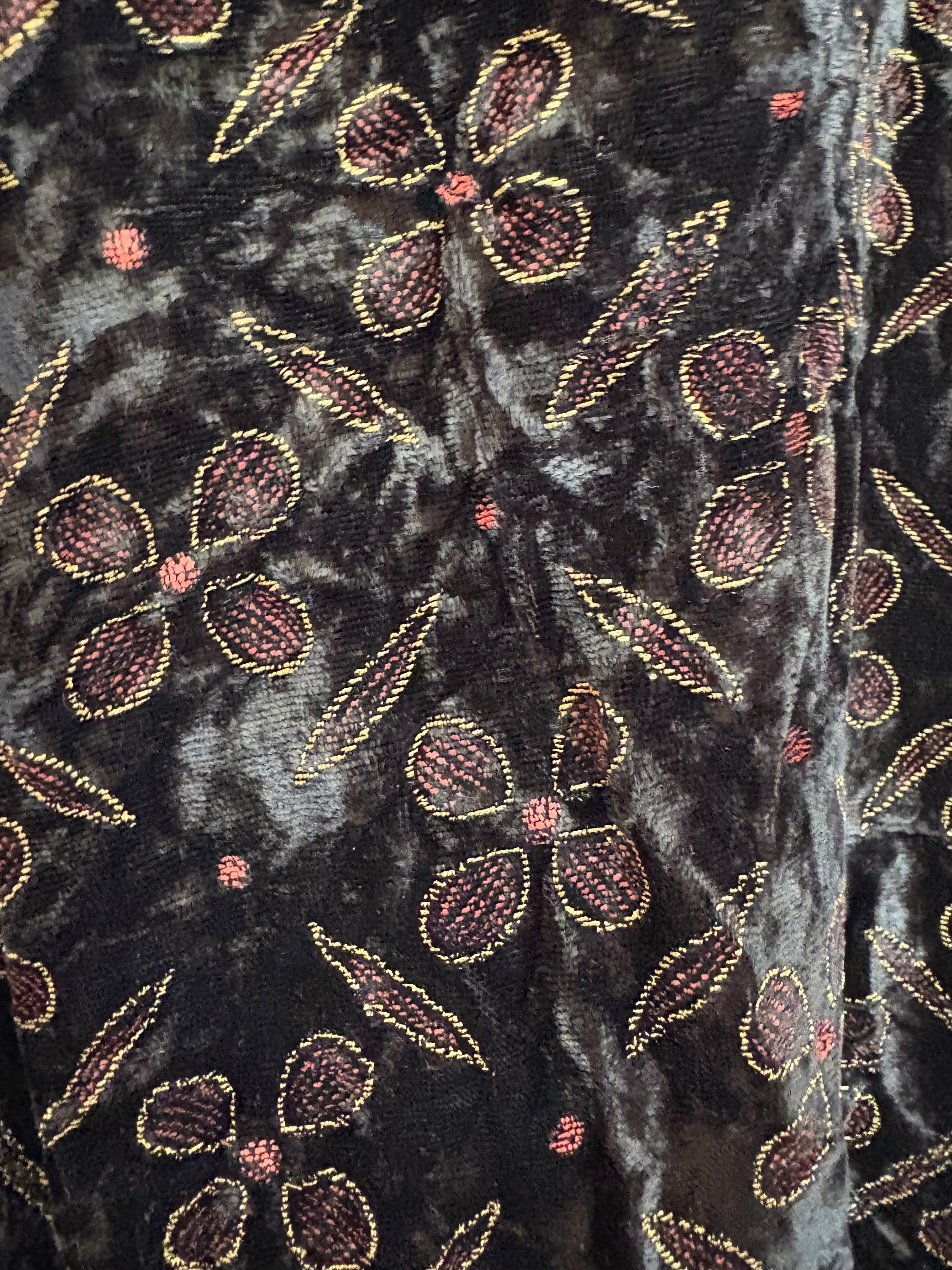Black velvet fairy core skirt(26 inch)