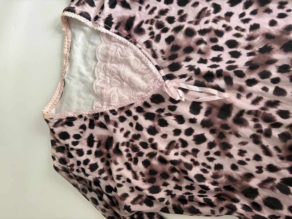 Cheetah lavender colour top(38-40 inch)