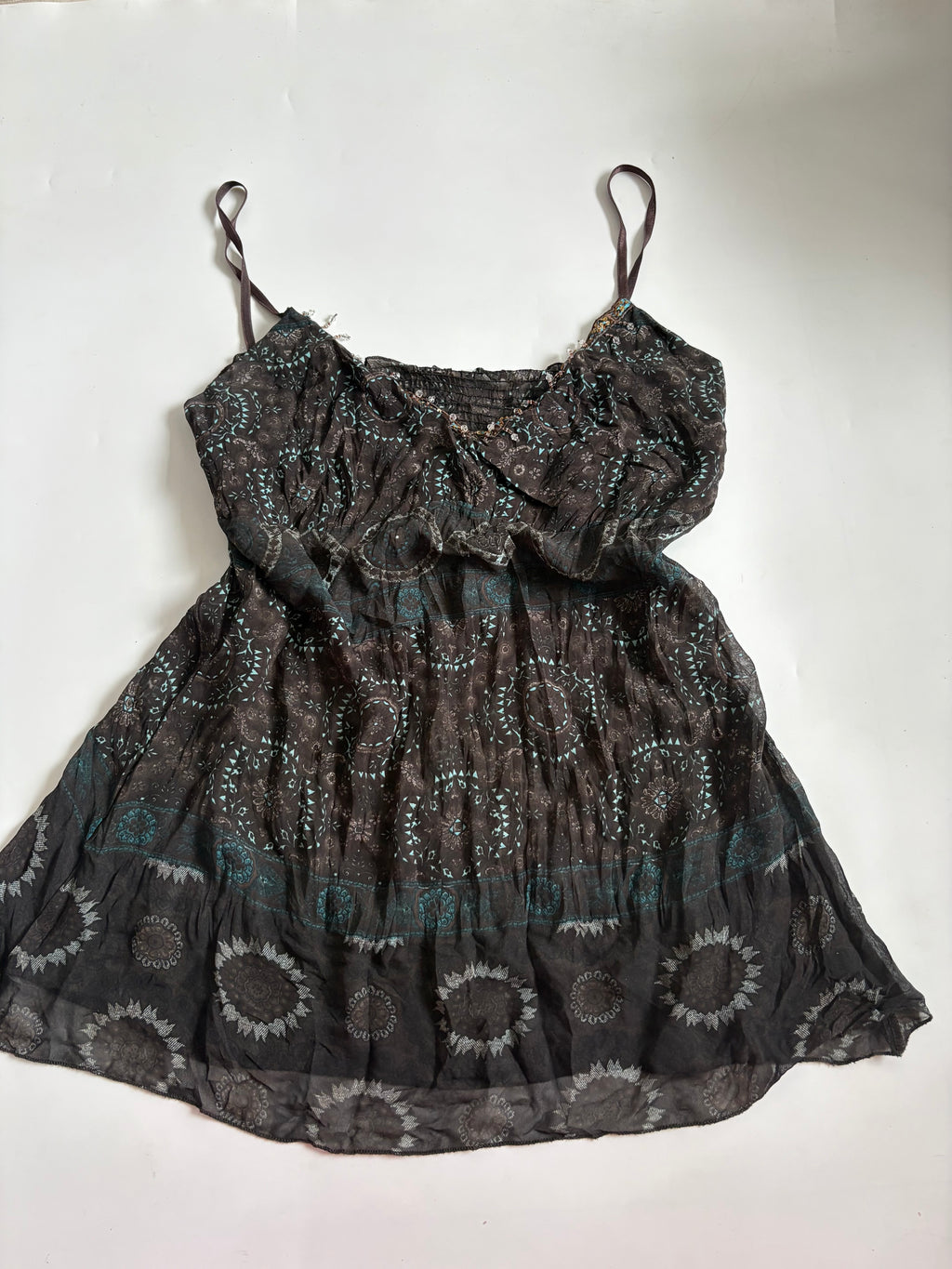 brown cami top (36-38inch)