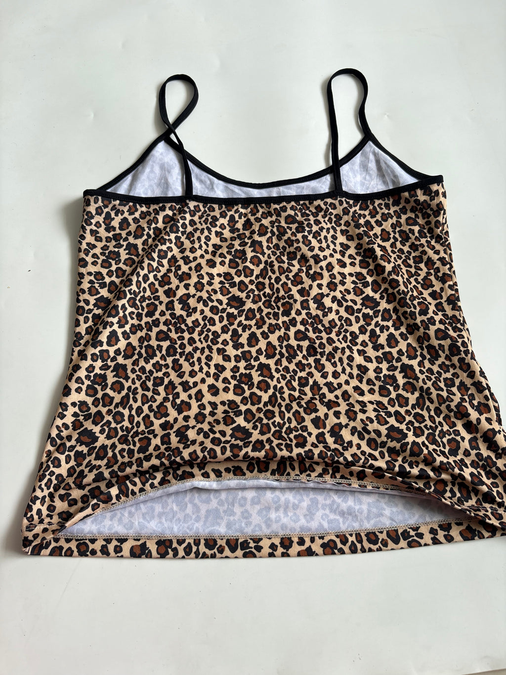 Cheetah printer top(32-34 inch)
