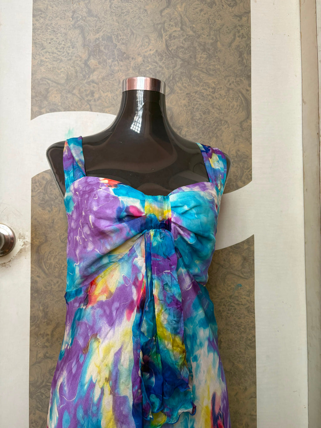 Bianca nygara tie dye summer dress(40-42 inch)