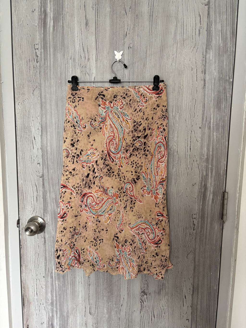 Blue Motion paisley skirt (35-44inch)