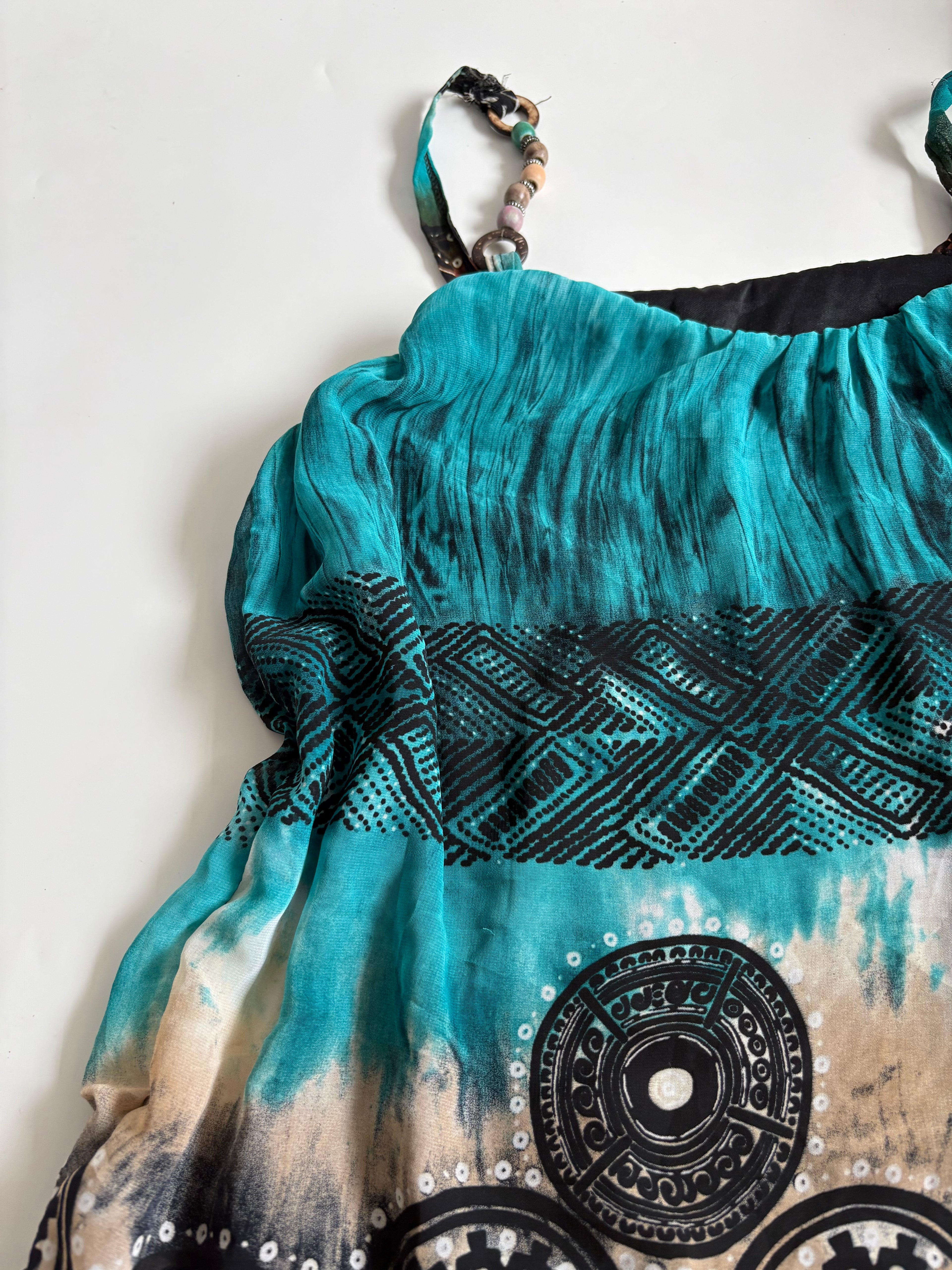 tube teal top (38inch)