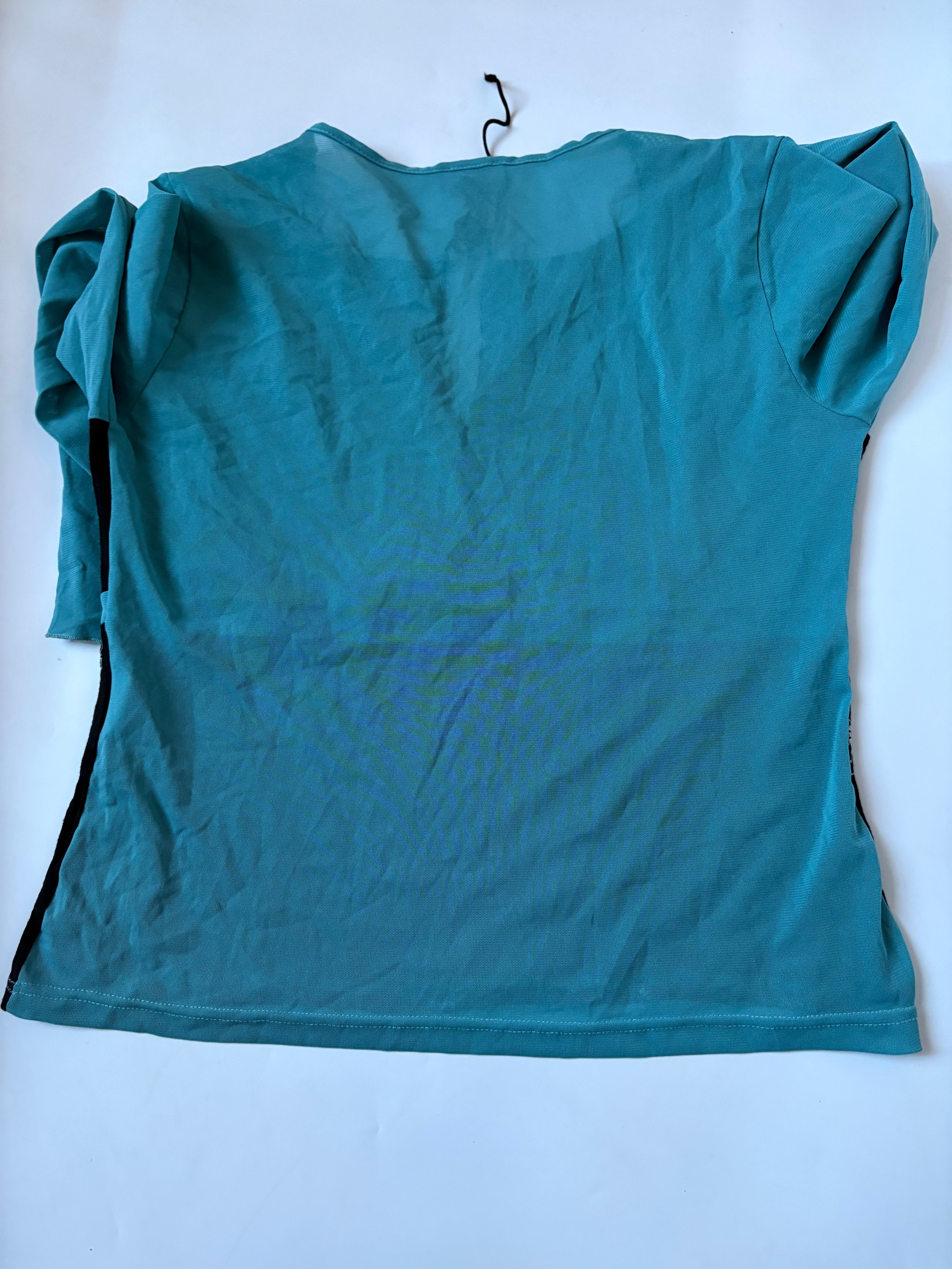 oltre blue mesh top ( 42-46inc)
