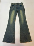 grey low rise flared jeans ( 26inch)