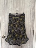 Colori floral green/black skirt(26 inch)
