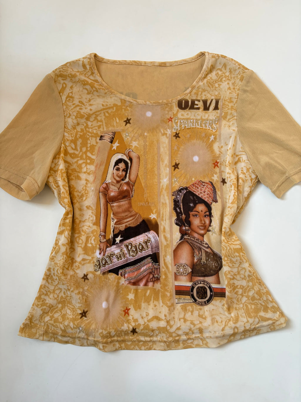 orange figure top(34-38 inch)