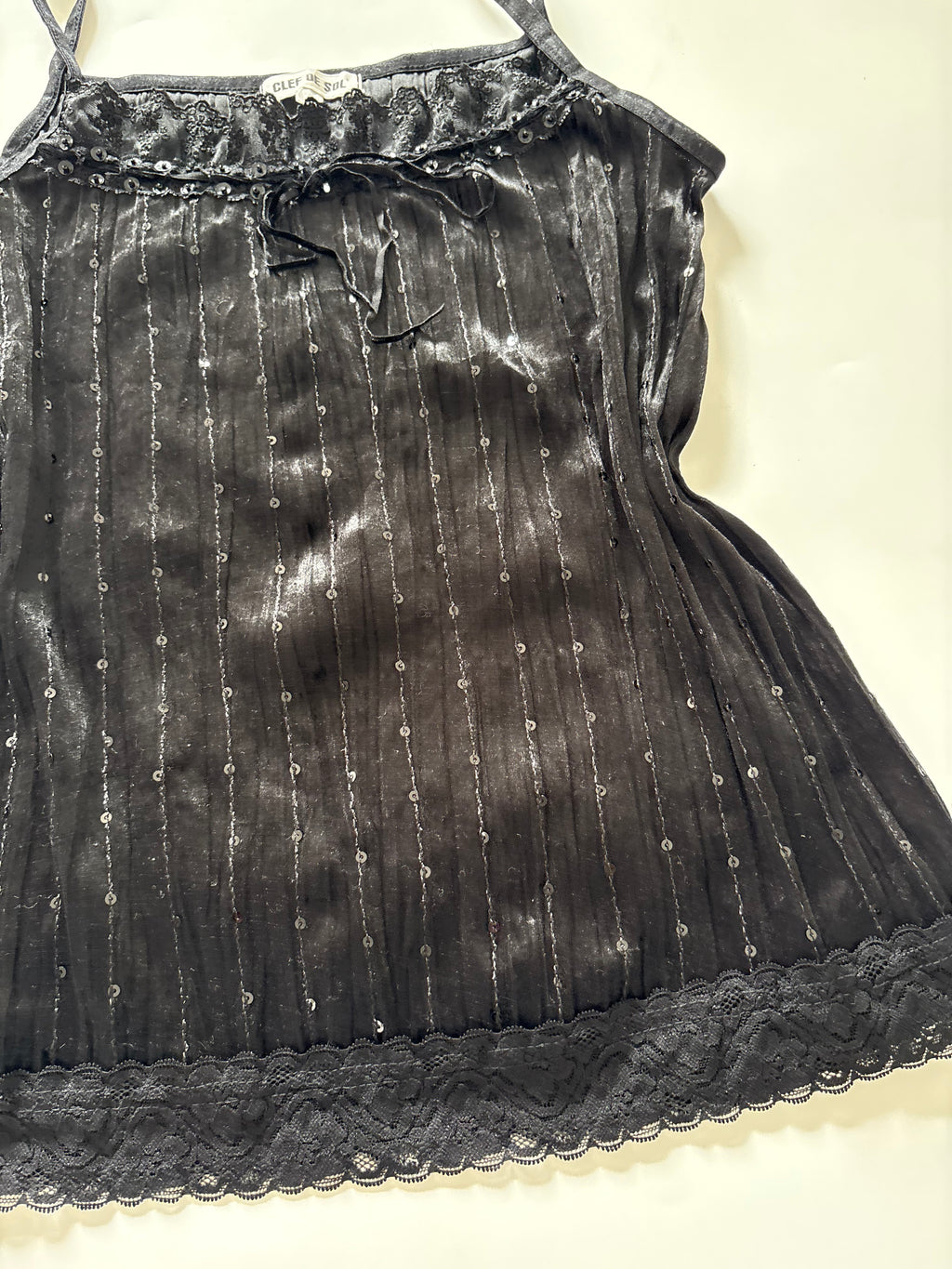 CLEF DE SOL black shiny top(32 inch)