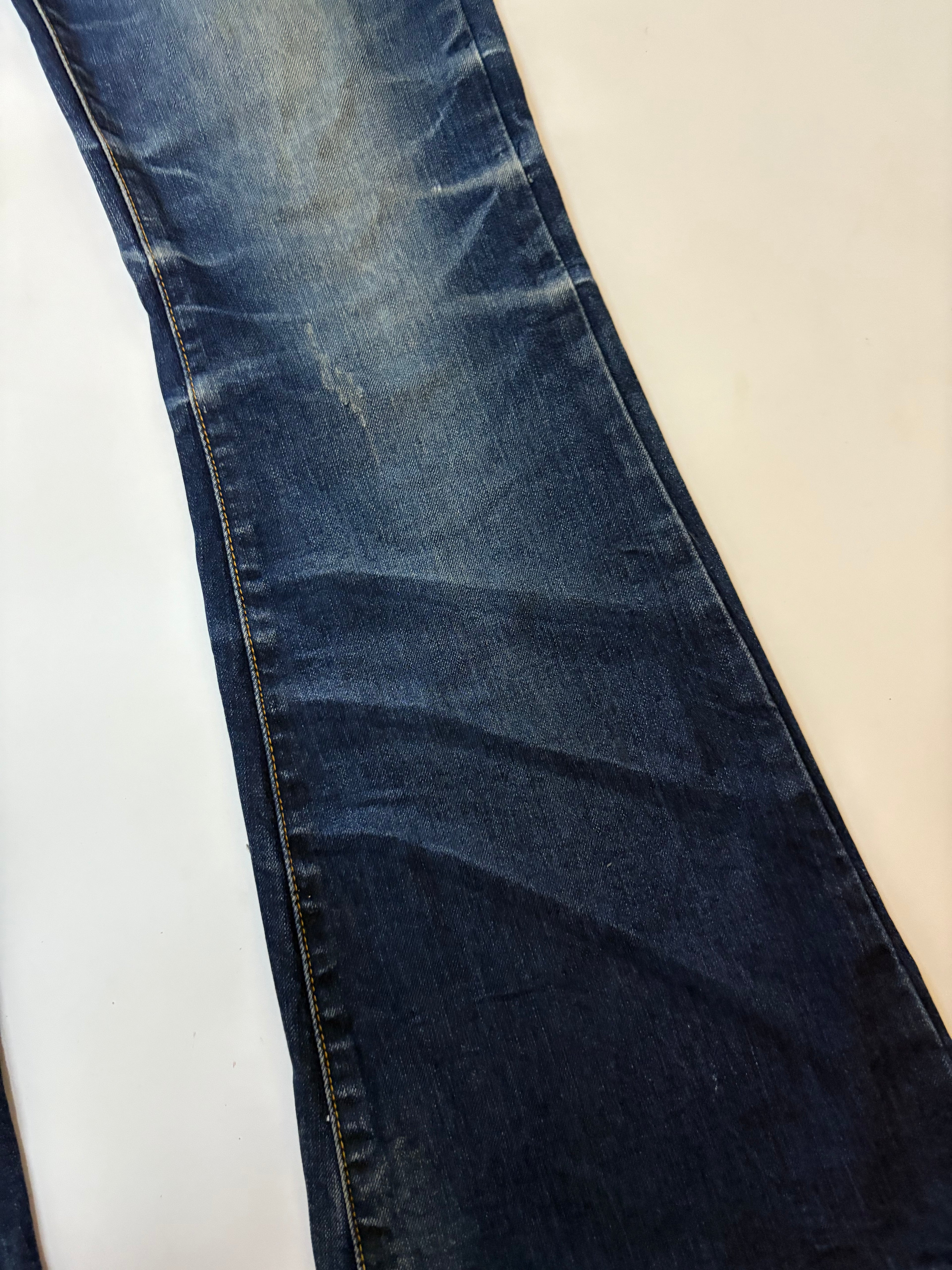 new lover low rise blue jeans ( 32inch)