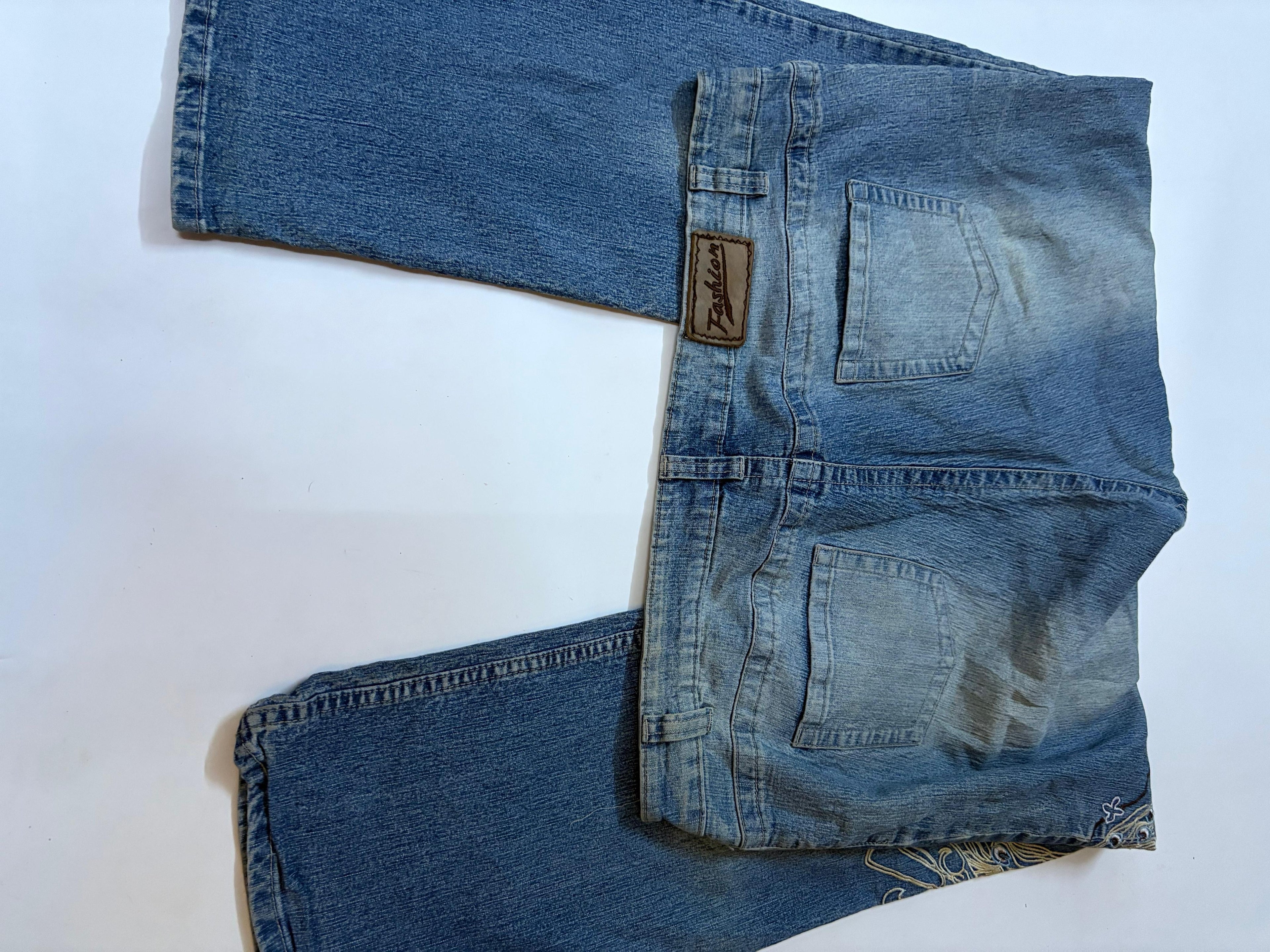 Fashion high rise jeans(38-44 inch)