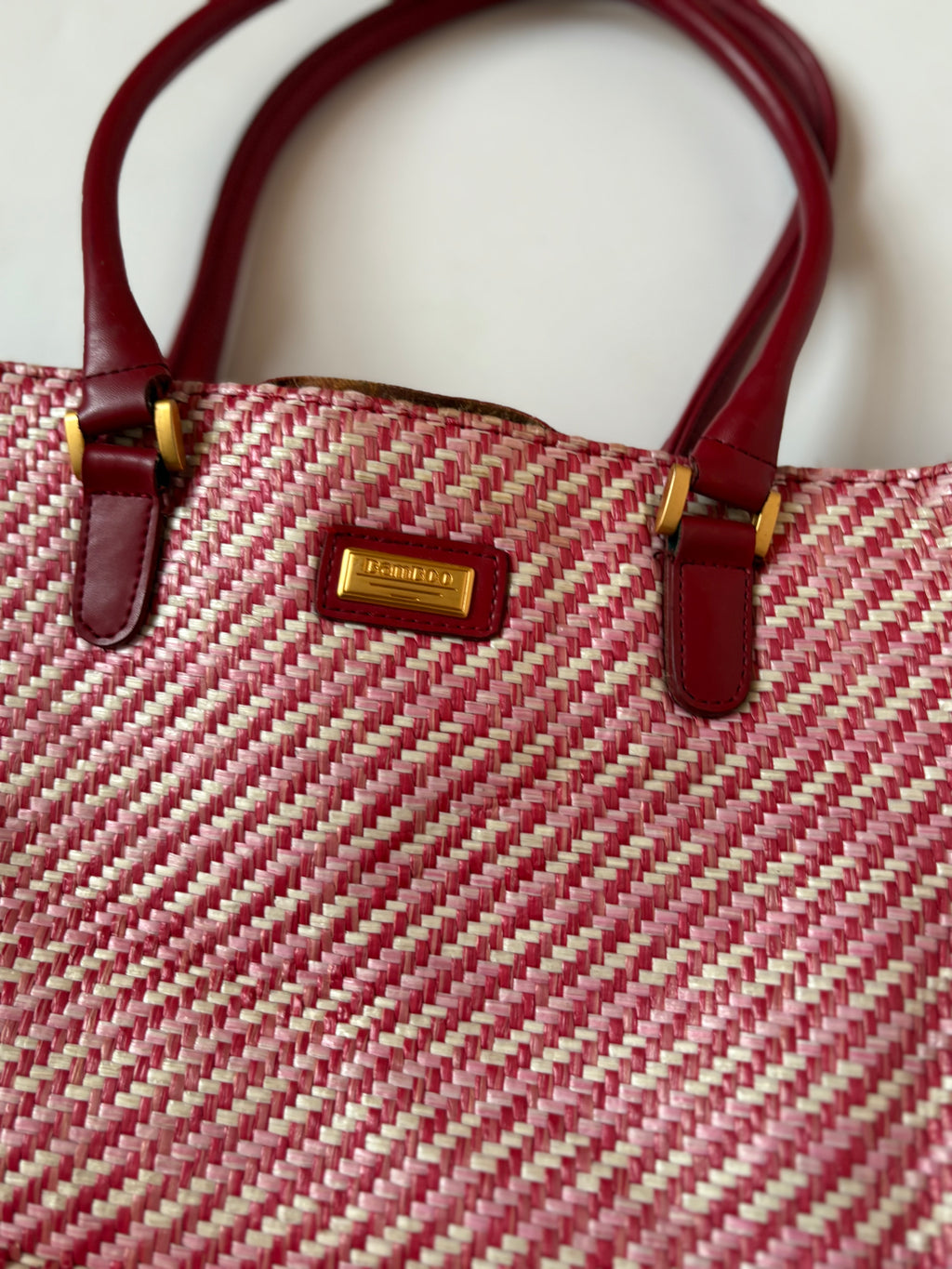 Bamboo red bag