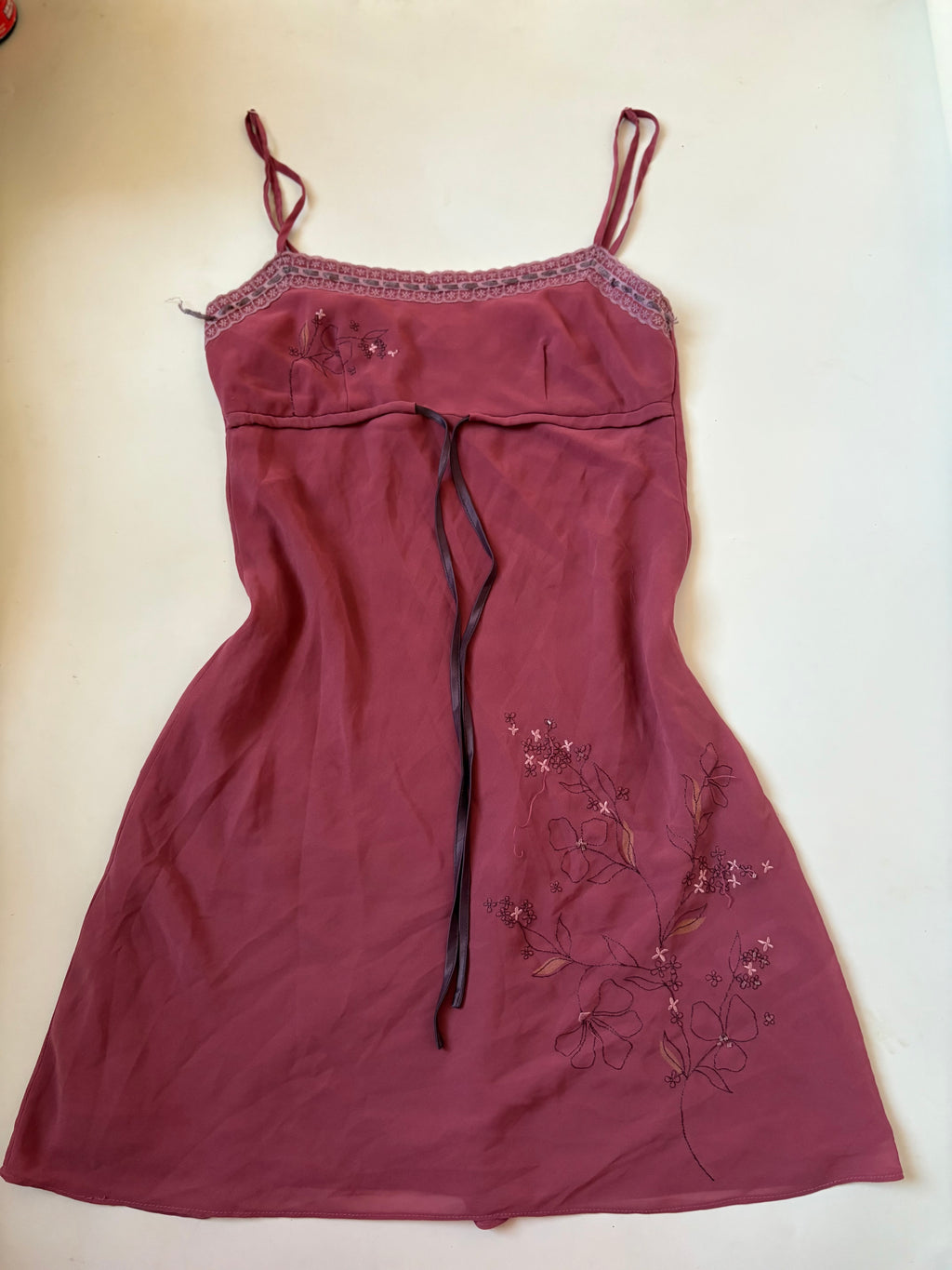 rose pink dress ( 32inch)