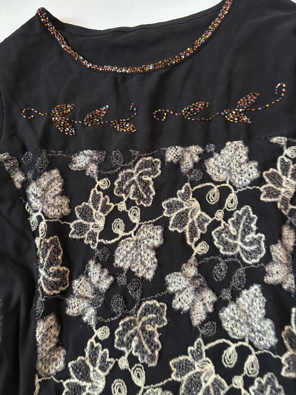 fairy beaded top (34-38inch)