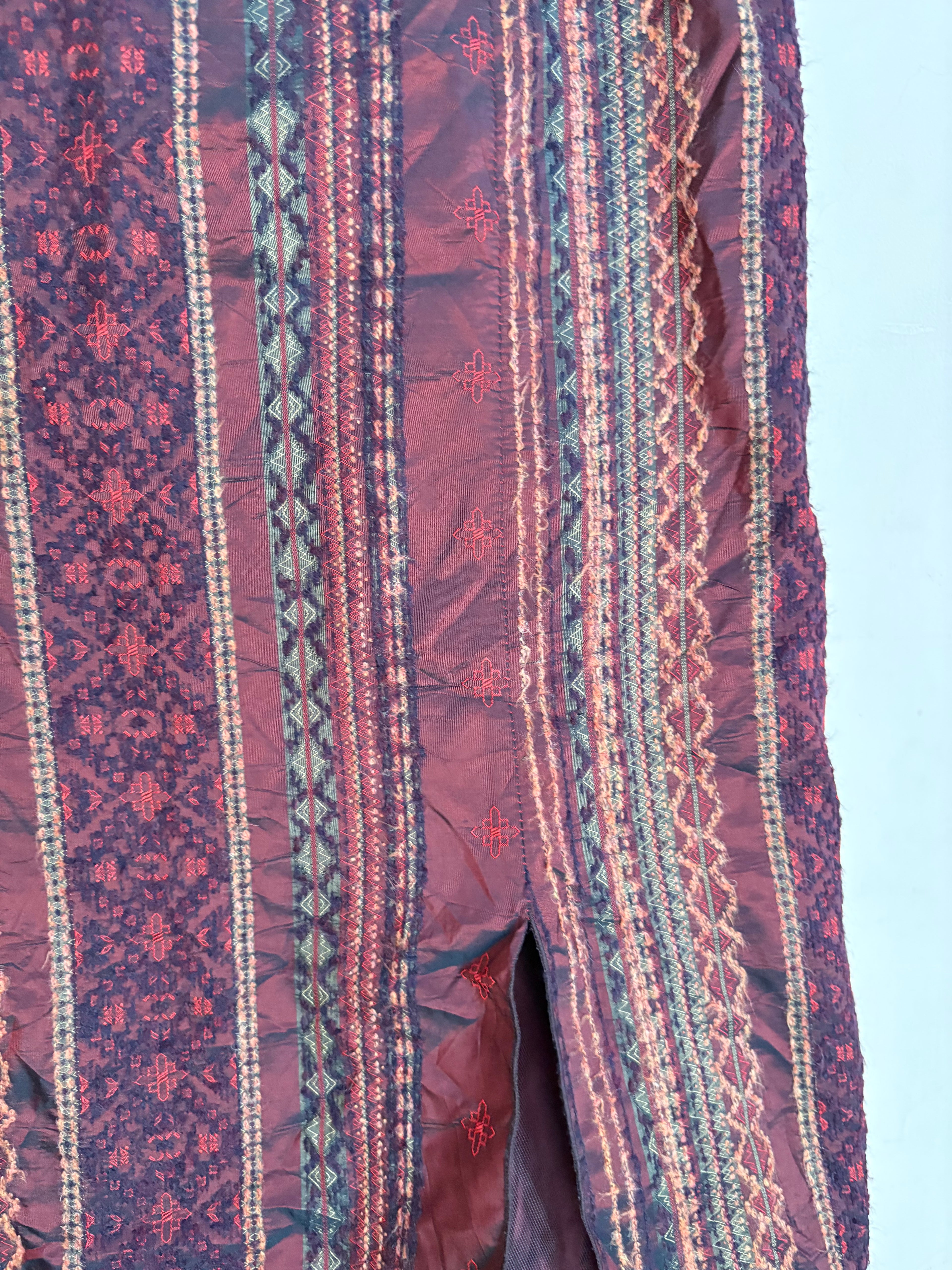 Rosie’s R L.F.coll maroon net skirt(30 inch)