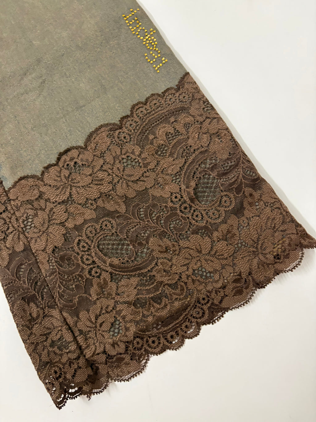 lace vintage flared jeans (28inch)