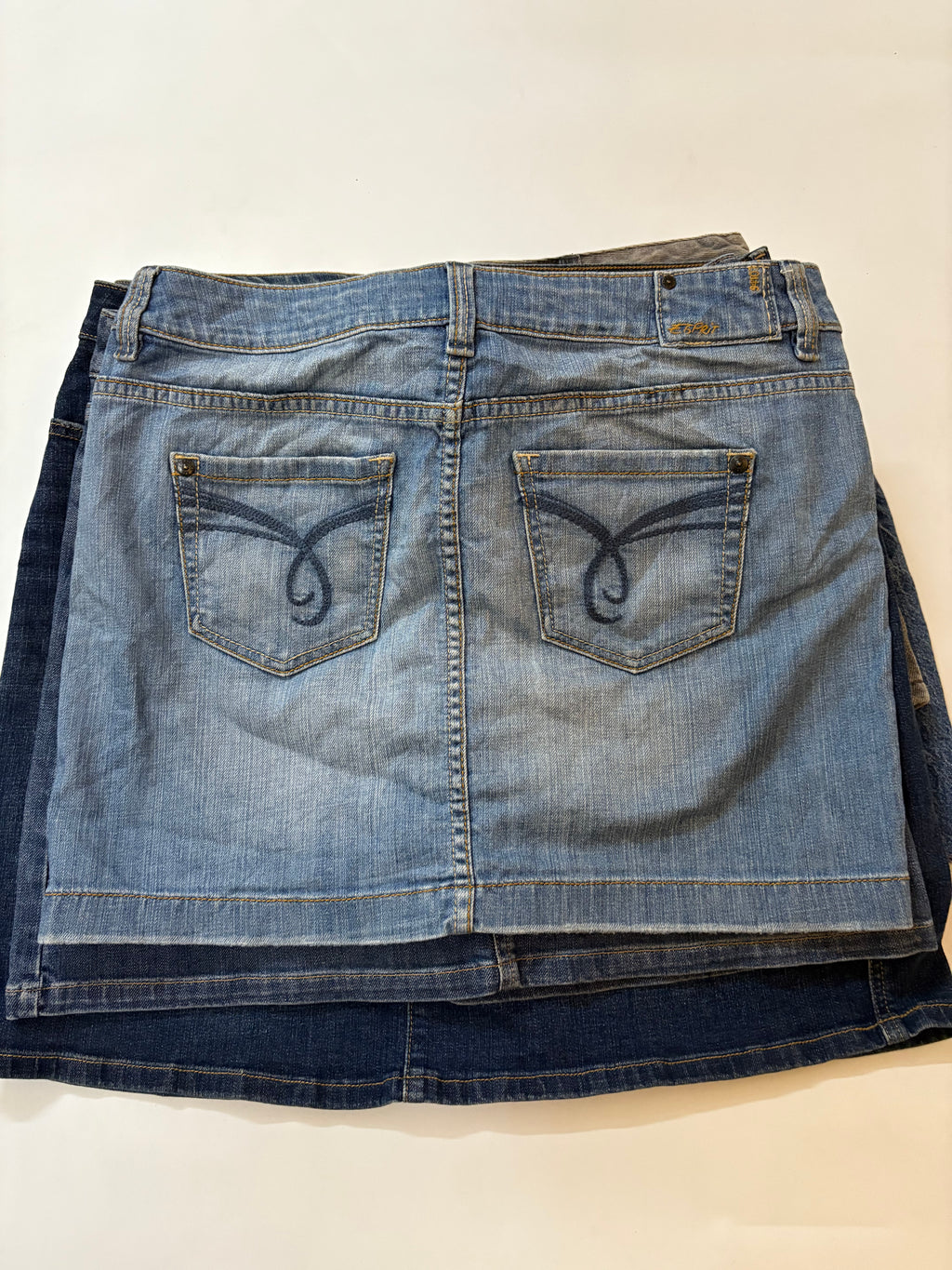 ESPRIT DENIM 94107 mini skirt(36 inch)