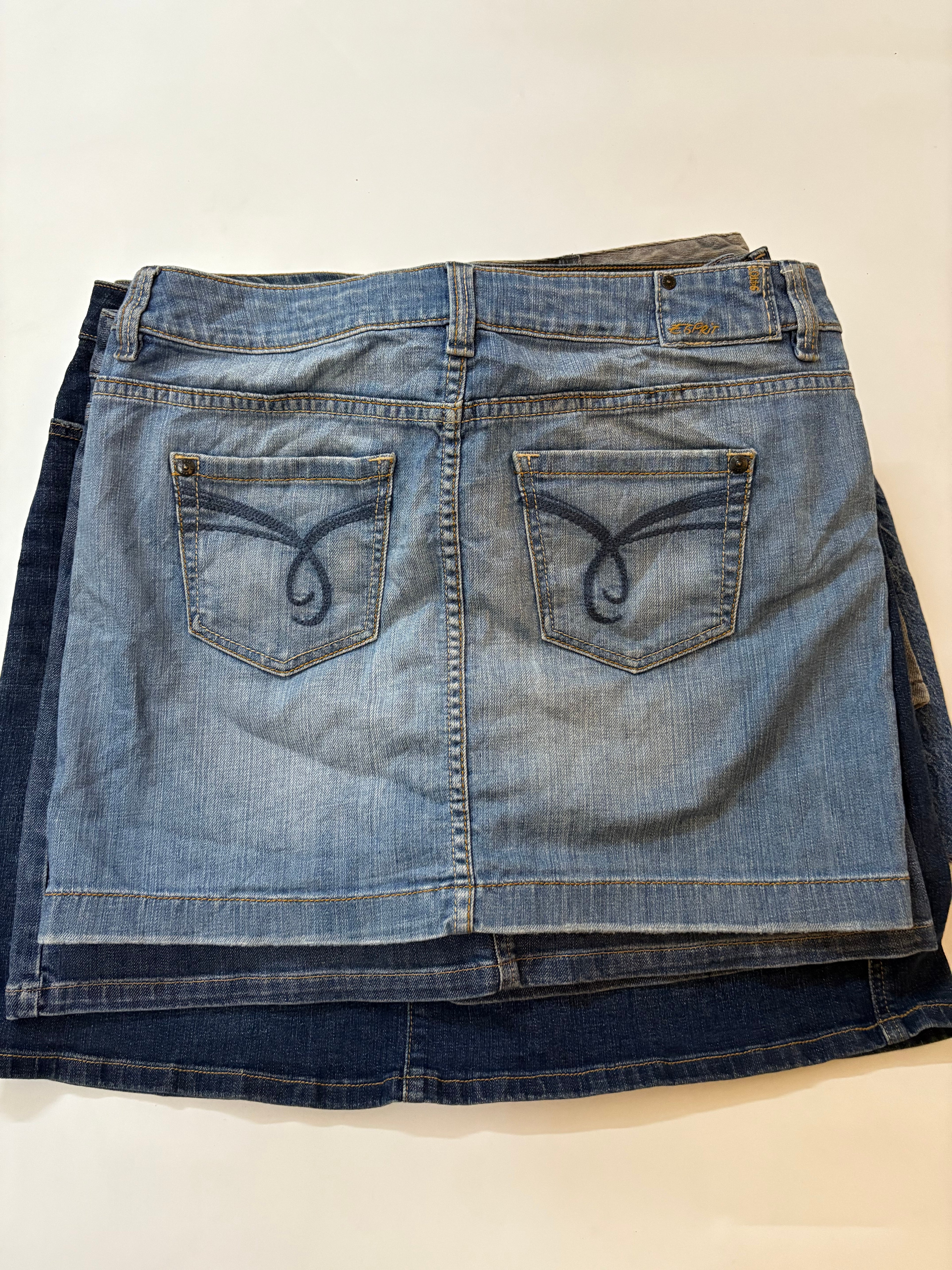 ESPRIT DENIM 94107 mini skirt(36 inch)
