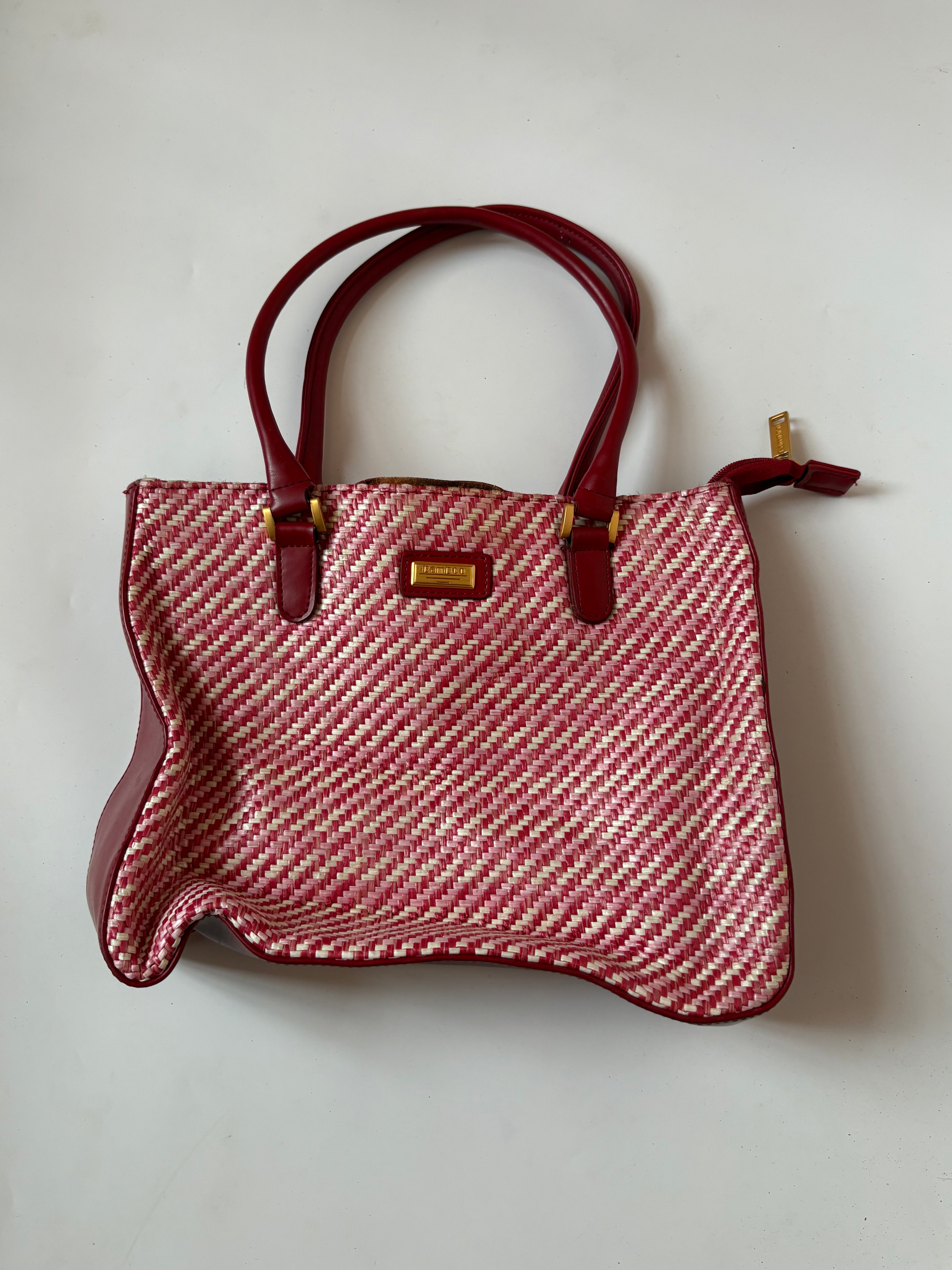 Bamboo red bag