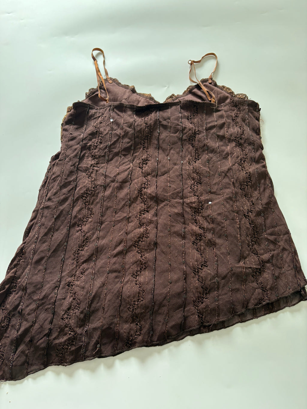 MOA brown cami top(36-38inch)