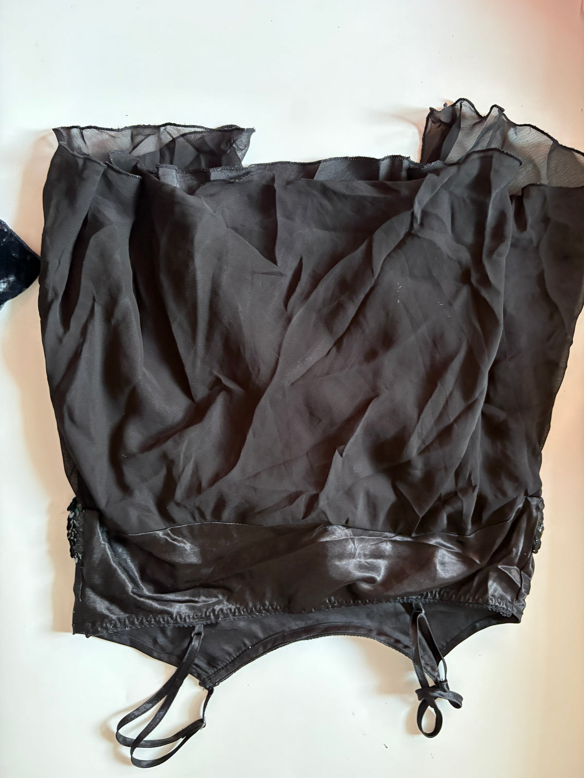 black sequin top ( 32-34inch)