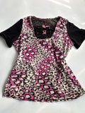 pink leopard top (max 40inch)