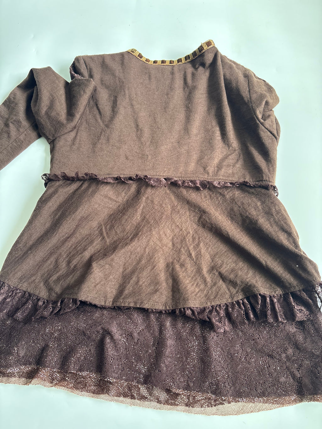 Shiny brown gem top(38-40 inch)