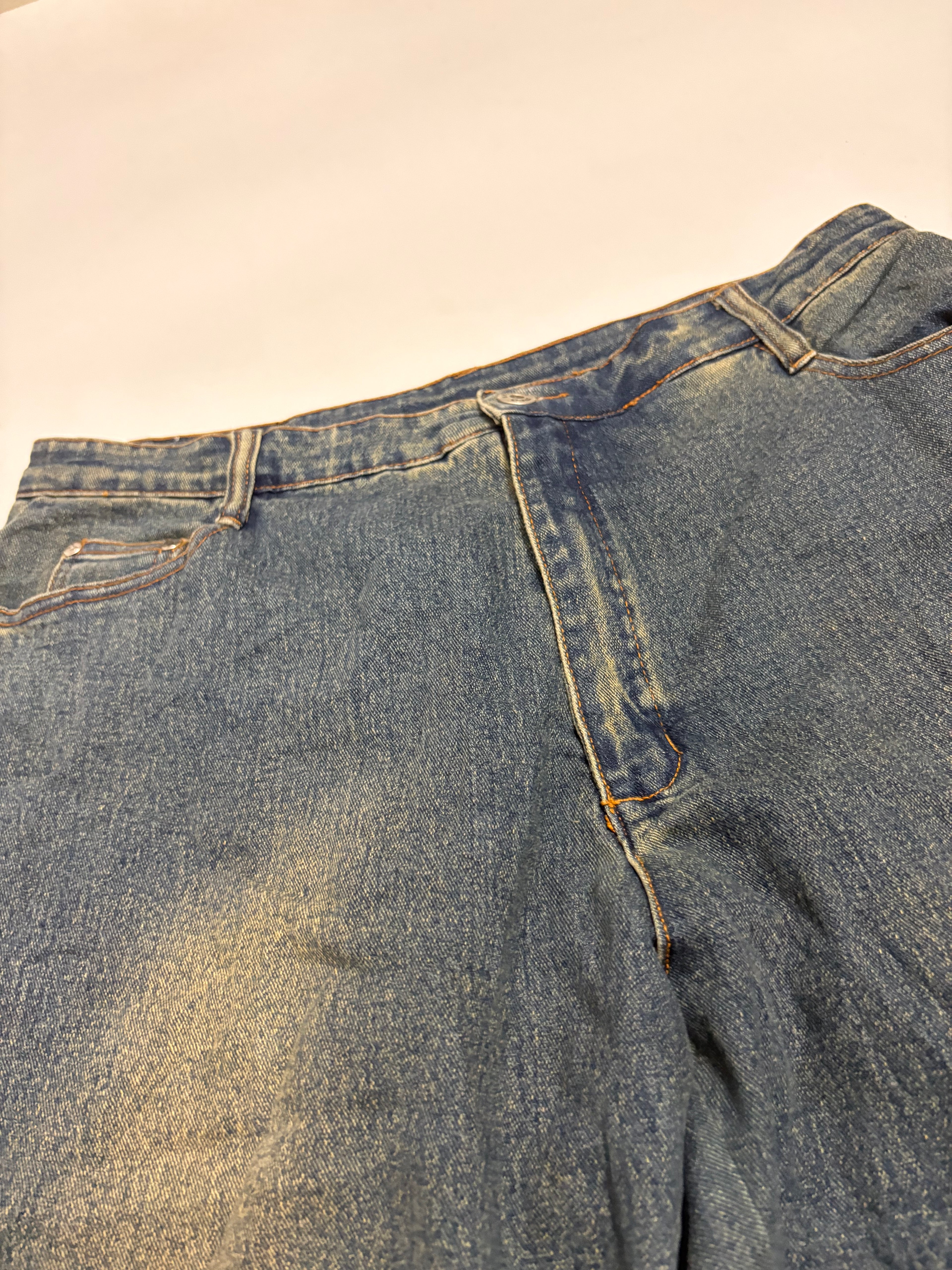 shyger animal printed high waist jeans (36inch)