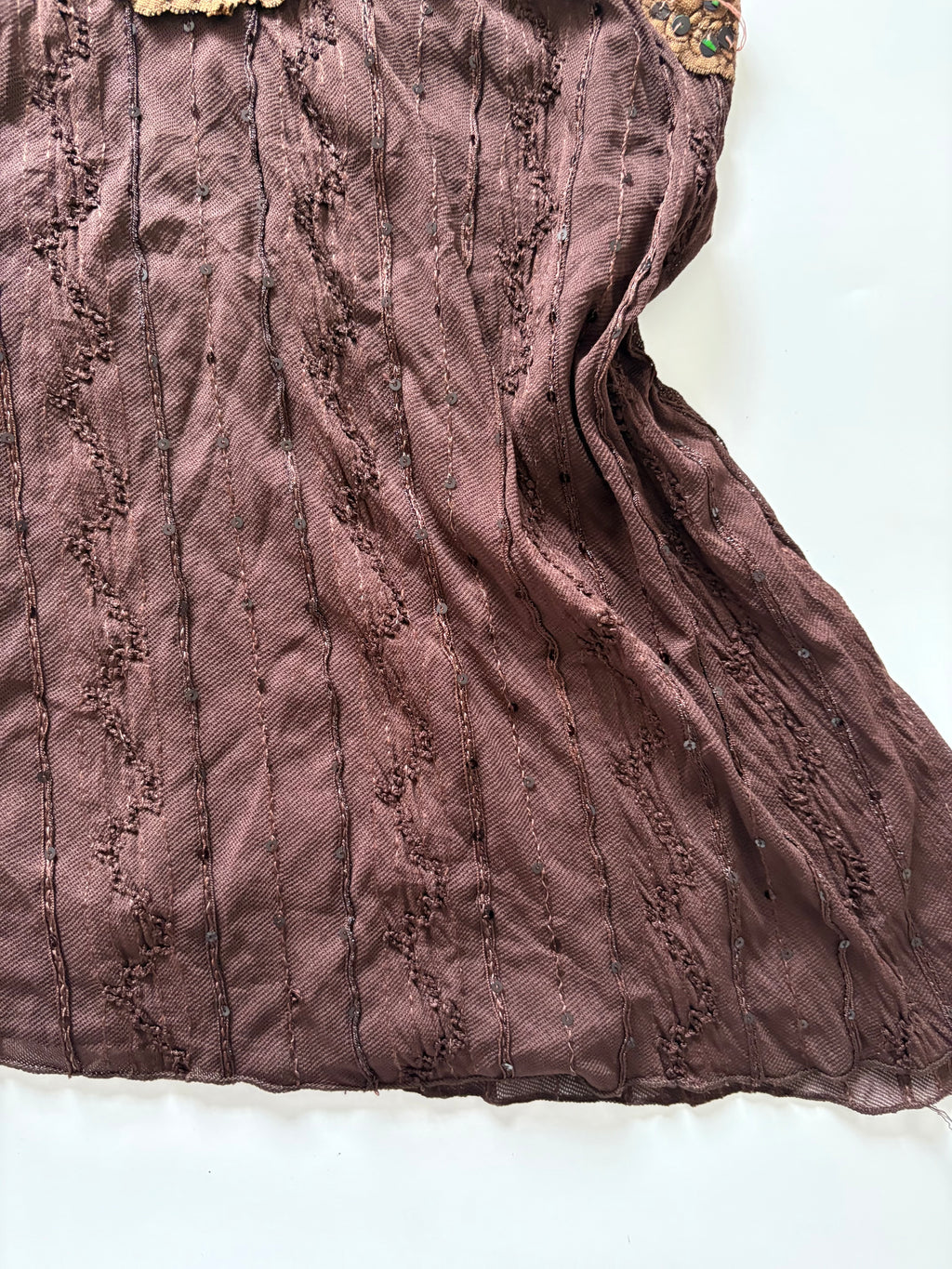 MOA brown cami top(36-38inch)
