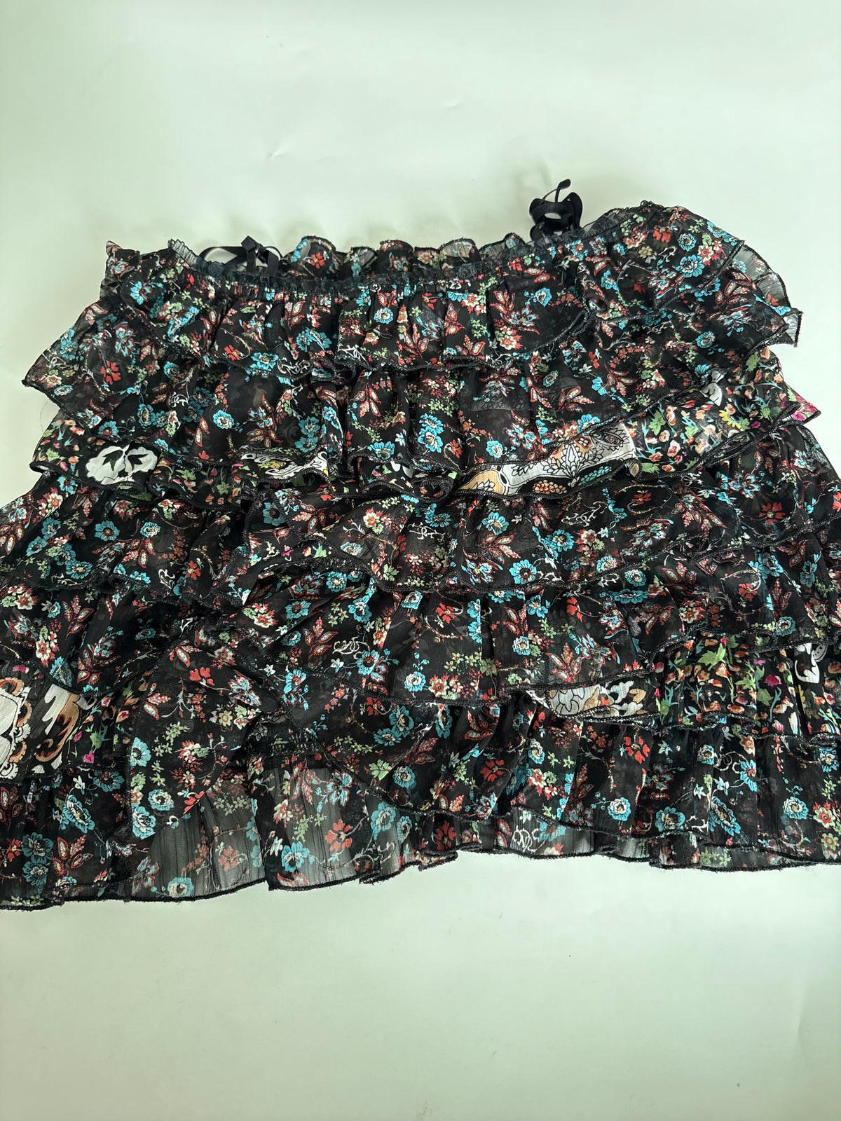 Strass floral top(32 inch)