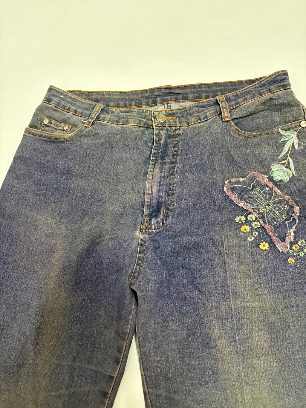 shyger butterfly purple jeans (35inch)