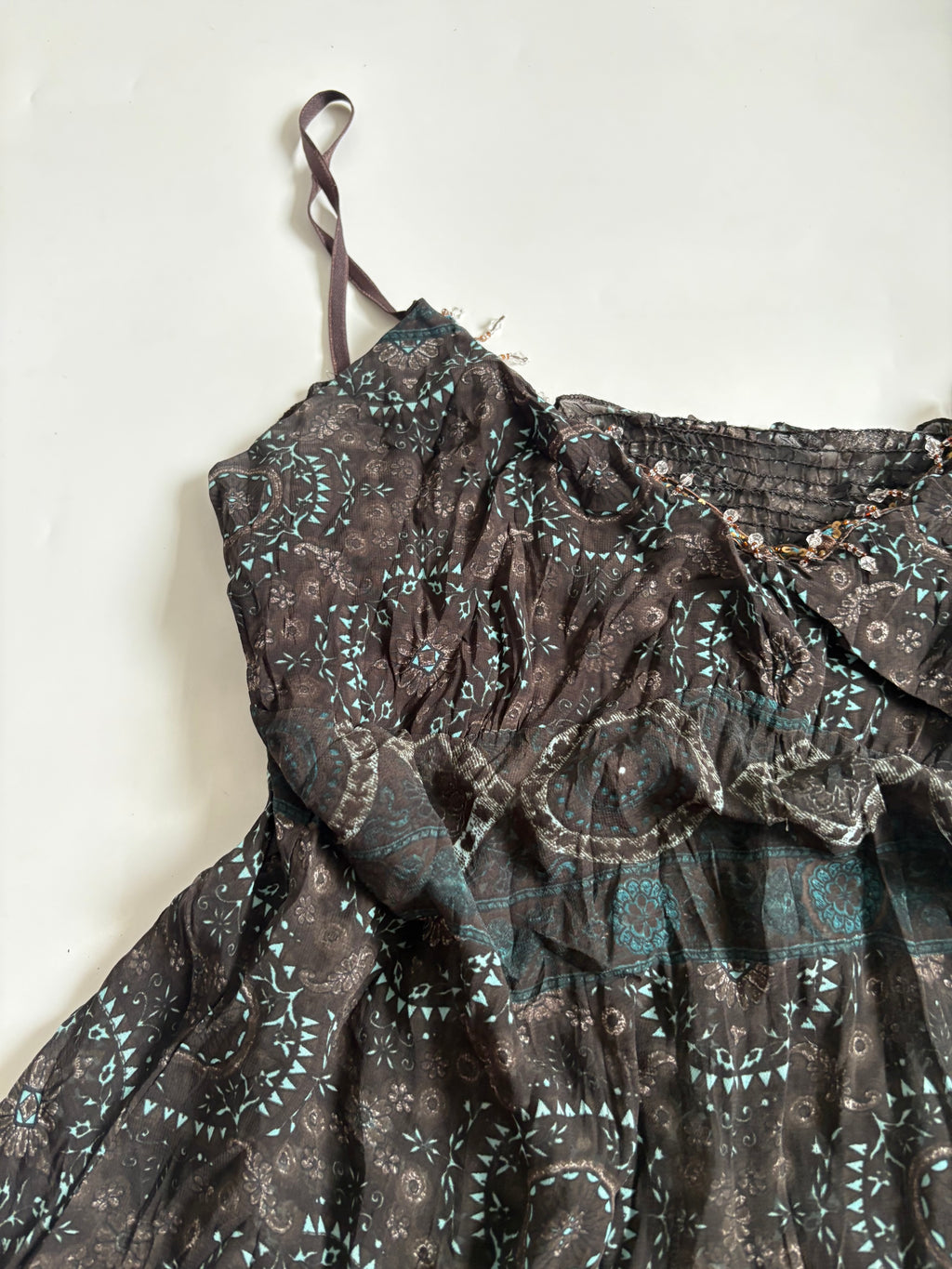 brown cami top (36-38inch)