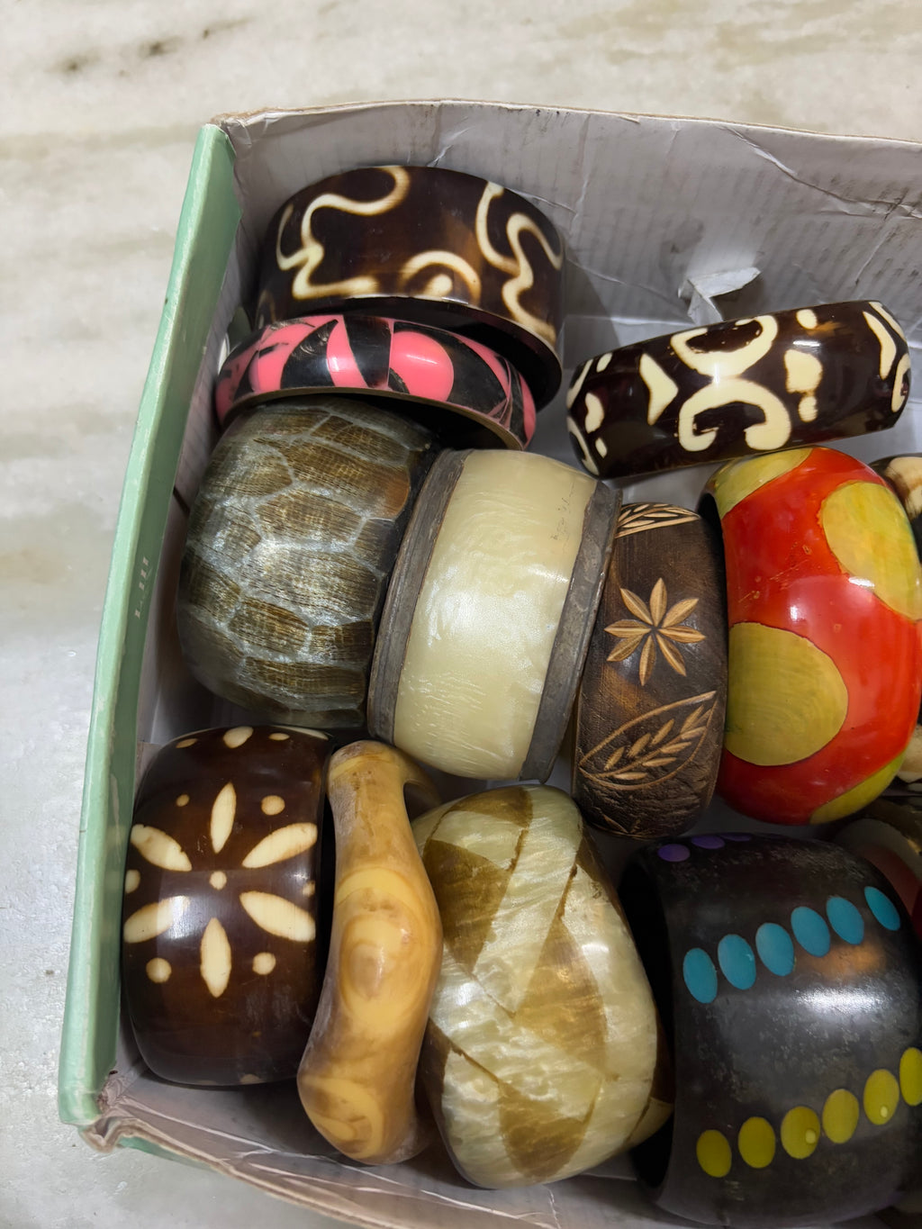 Chunky Wooden bangles pt 2