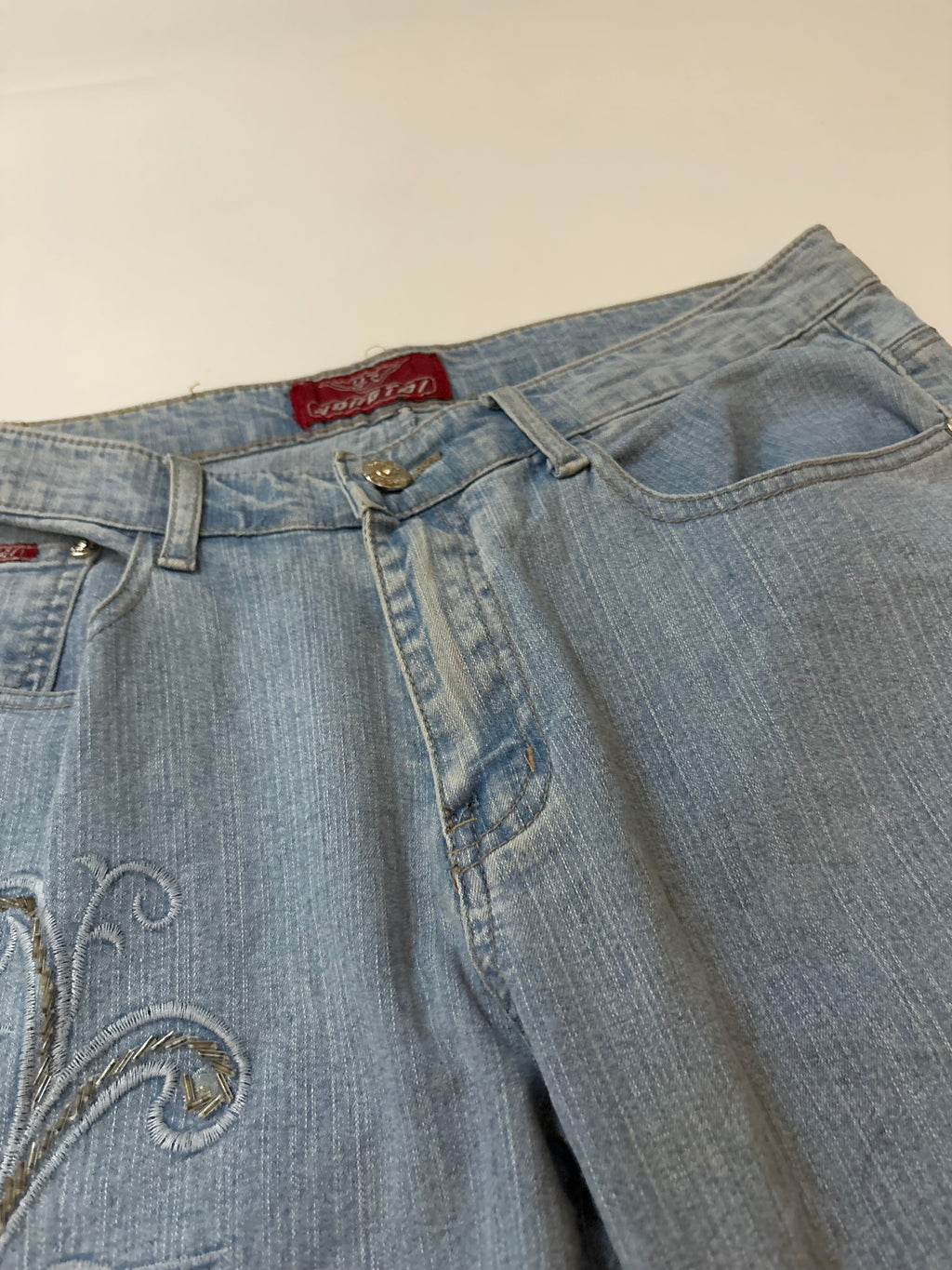 YORGTDI low rise jeans(34 inch)