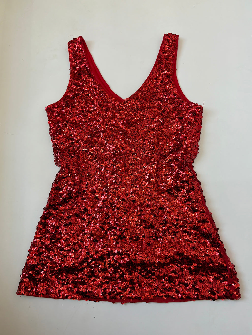 sequin v neck top (34-36inch)