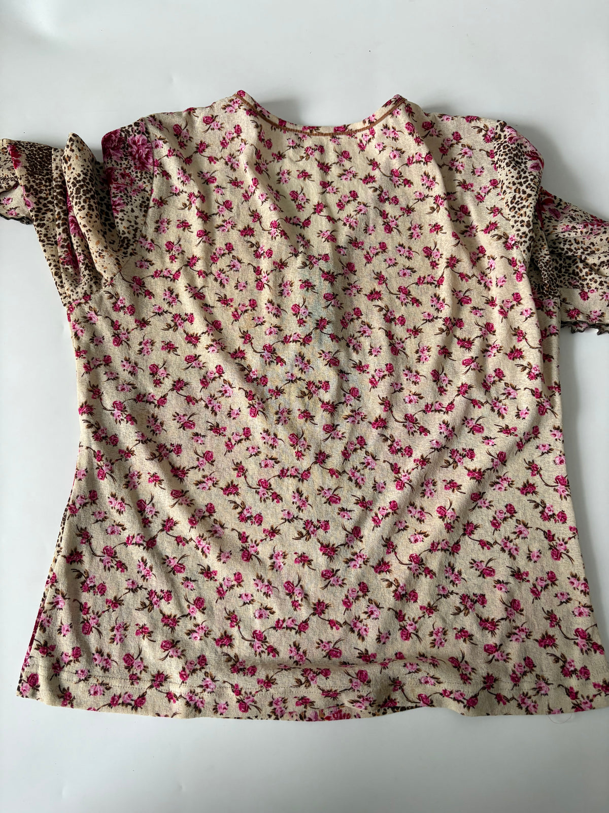 Chiau ling floral top(40-42 inch)