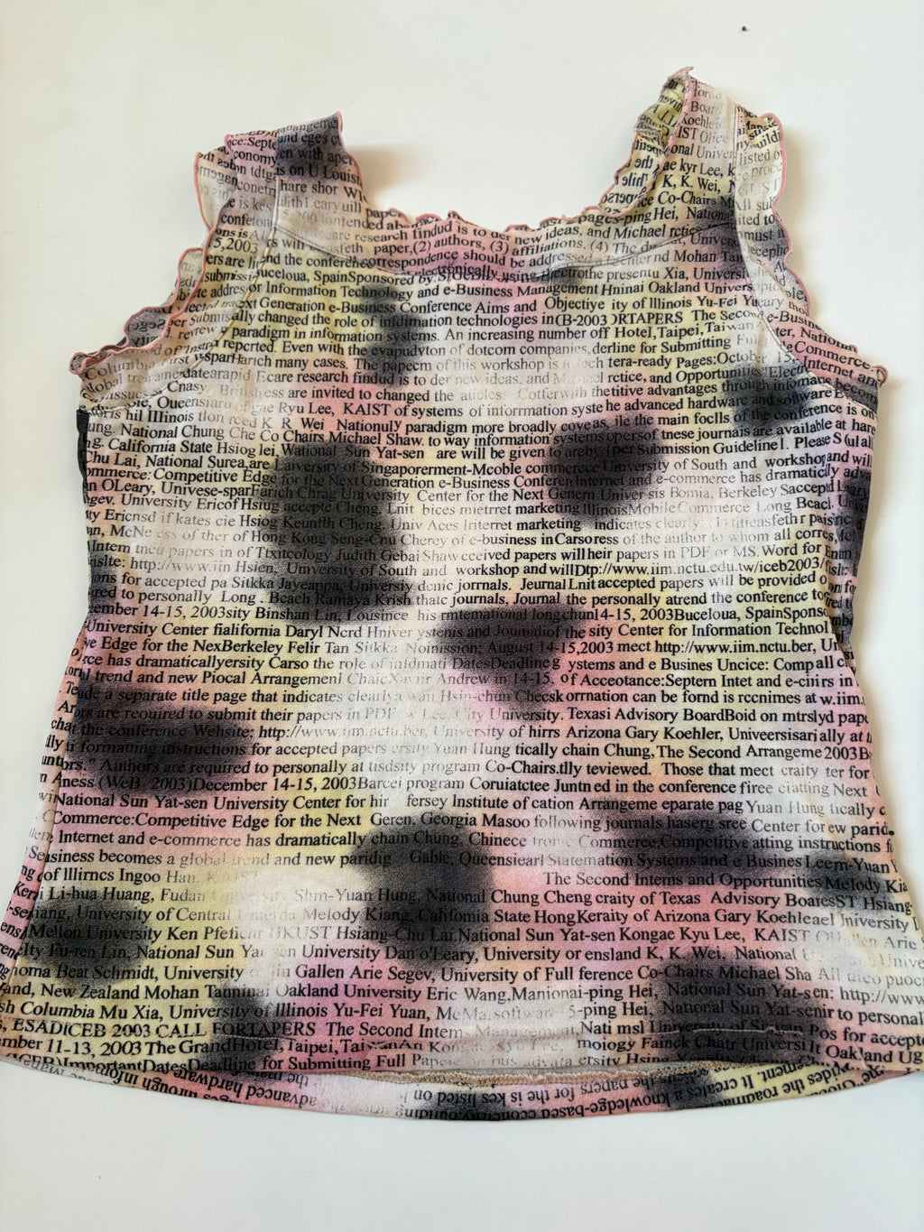 news paper printed top (36-38inch)